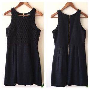 Loft Eyelet Linen Dress